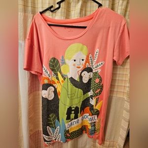 Jane Goodall Large Tshirt